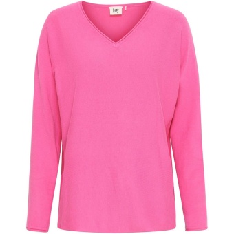 Isay Frigga V-ringad Tröja Pink